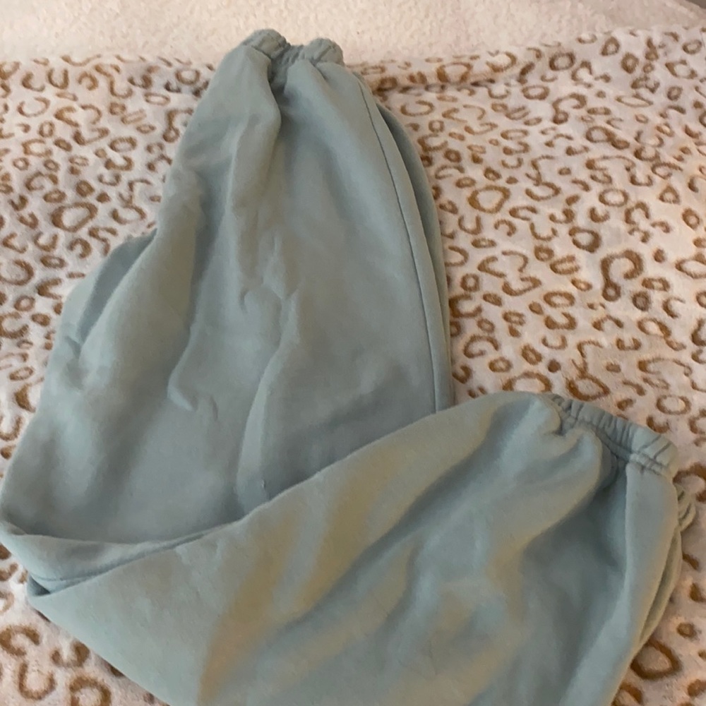 Missguided sage green sweats